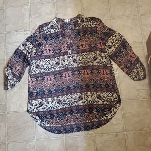 Cute with Jeans shirt.  Size L